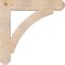 Ekena Millwork Thorton Craftsman Smooth Bracket, Douglas Fir, 5 1/2"W x 36"D x 36"H BKT06X36X36THR04SDF - alternate 3